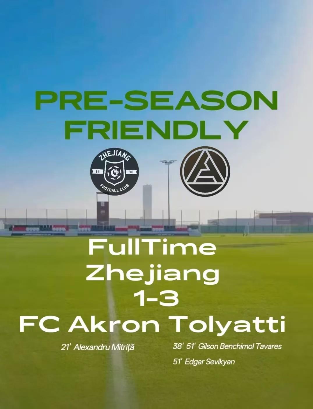 直播APP-浙江队友谊赛1-3陶里亚蒂阿克隆，米特里策破门